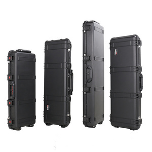 2023 Discount Long Gun Case Waterproof IP 67 Rating Hard Plastic gun Case with Foam