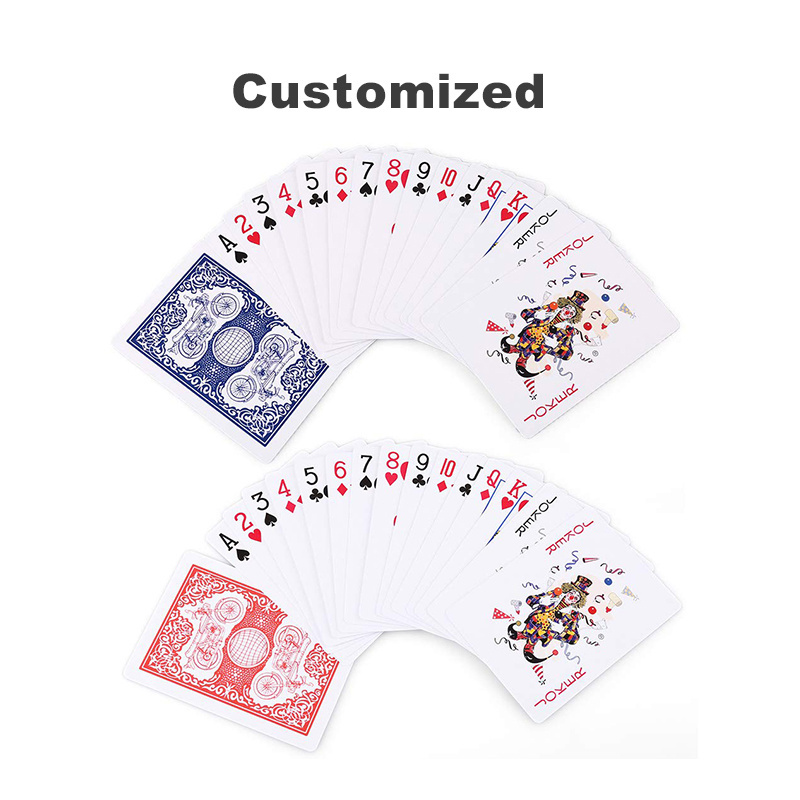 ULi DIY Paper Poker Sublimation Playing Cards Printing Blank Custom Logo Custom Playing Cards