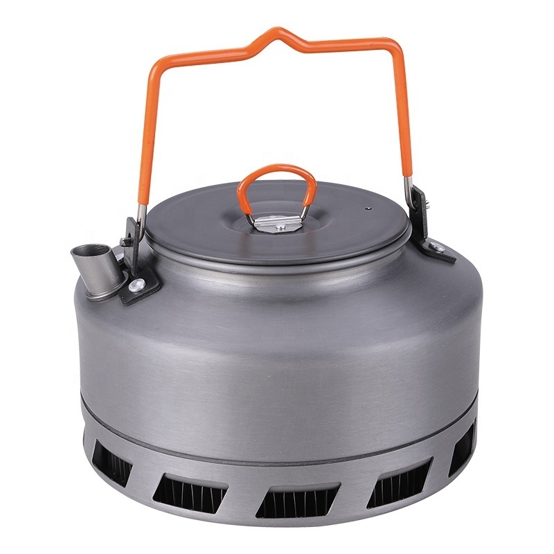 1.1L Heat Exchange Coffee Pot Teapot  Camping Kettle