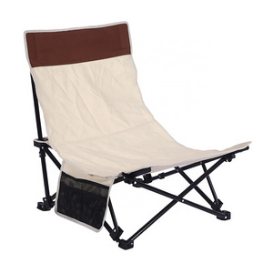 Low Profile Seat Folding Beach Chair Foldable Beach Chairs Supplier Backpack Beach Chair For Camping