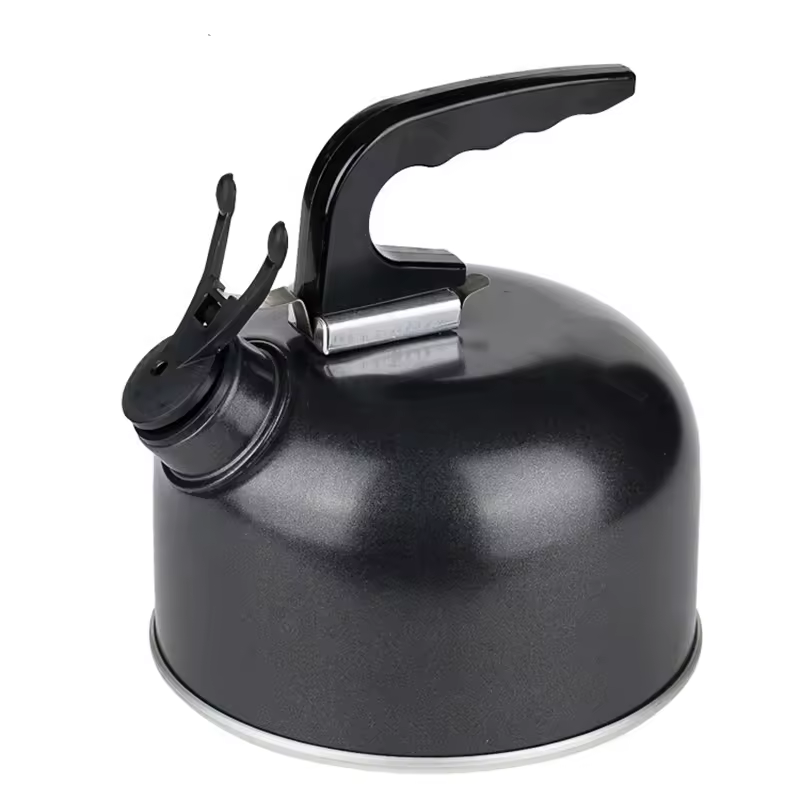 New design Aluminium 2L water camping kettle tea kettle whistle kettle for home kitchen