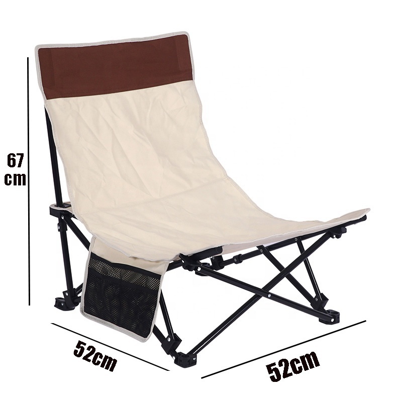 Low Profile Seat Folding Beach Chair Foldable Beach Chairs Supplier Backpack Beach Chair For Camping