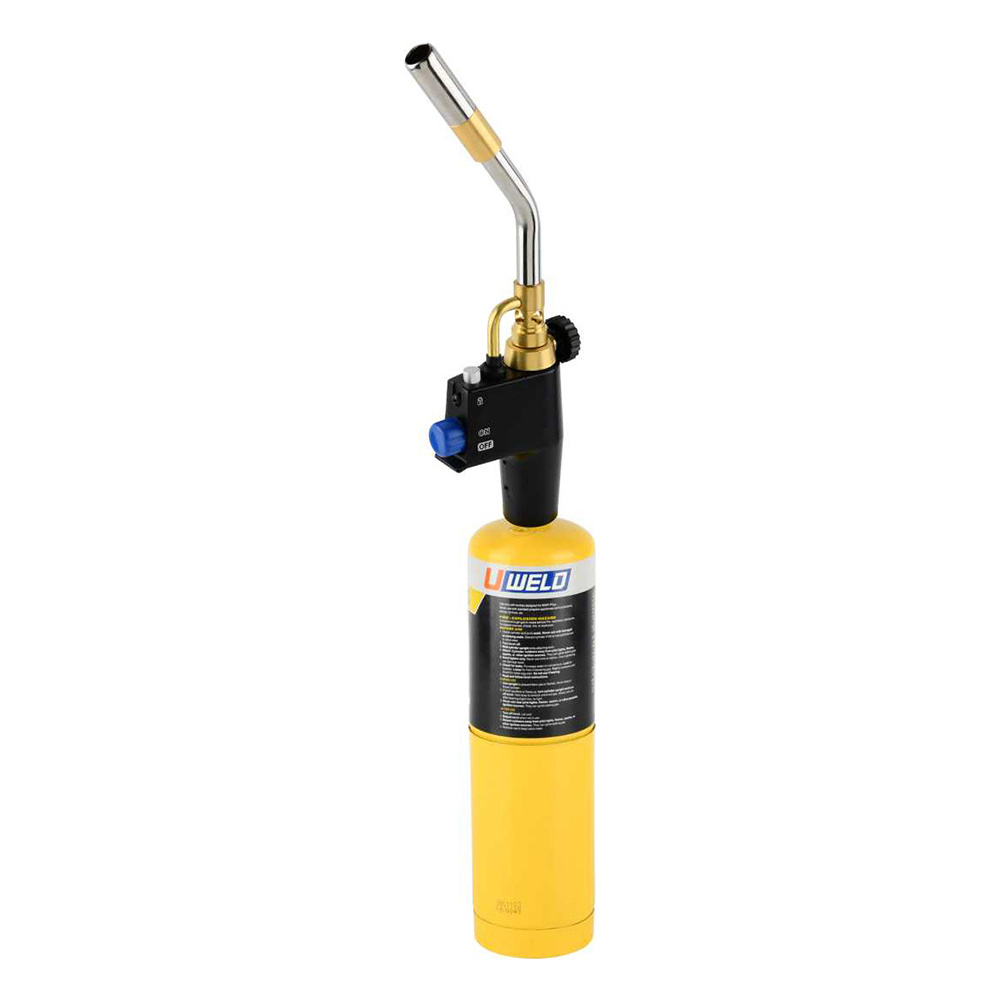 Propane Mapp Torch Swirl Flame Tip High Intensity Cast Handheld Trigger Start Mapp Torch, Propane Head Heat Shrink Torch