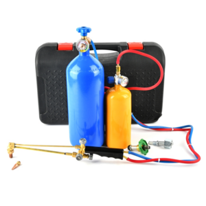 2L Portable Welding Torch Set Refrigeration Maintenance Tool Air Conditioning Copper Pipe Small Oxygen Gas Welding Gun Equipment