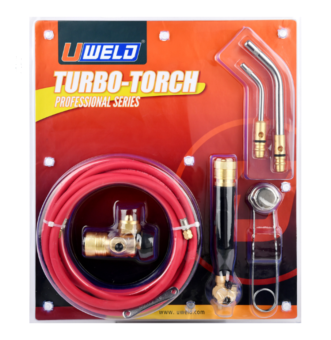 2021 Uweld Factory New Style Welding Gun Set Turbo Torch for Handle Fir Jobs