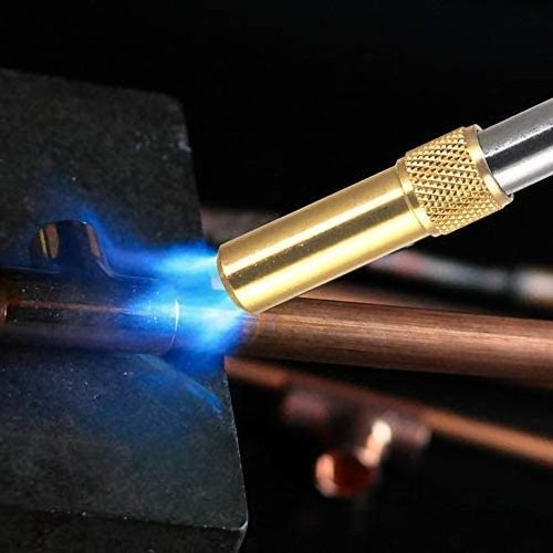 Heavy Duty Gas Welding Torch Head Cast Aluminium Adjustable Swirl Flame Hand Hold Portable Nozzle Fuel MAPP Torch