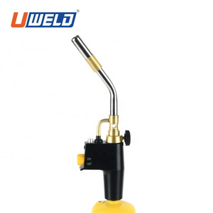 2021 Uweld MAPP Gas Soldering Torch with Self Ignition/Propane Trigger Start Mapp Gas Torch