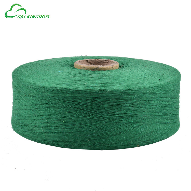 Ne8/2 OE Recycled Color Yarns For hammock polyester cotton blended yarn