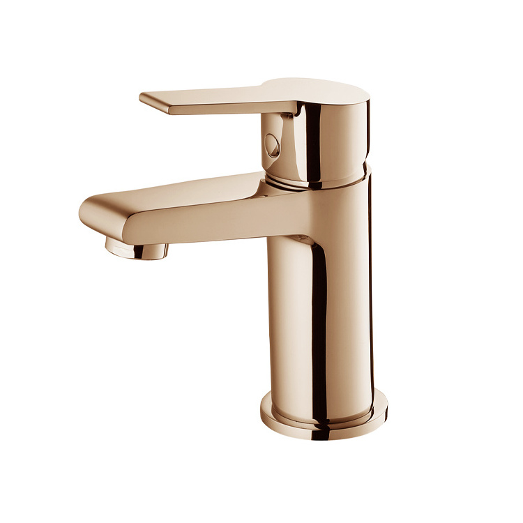 SANIPRO Wholesale Modern High Quality Single Lever Brass Sink Mixer Water Tap Bathroom Taps Wash Basin Faucets