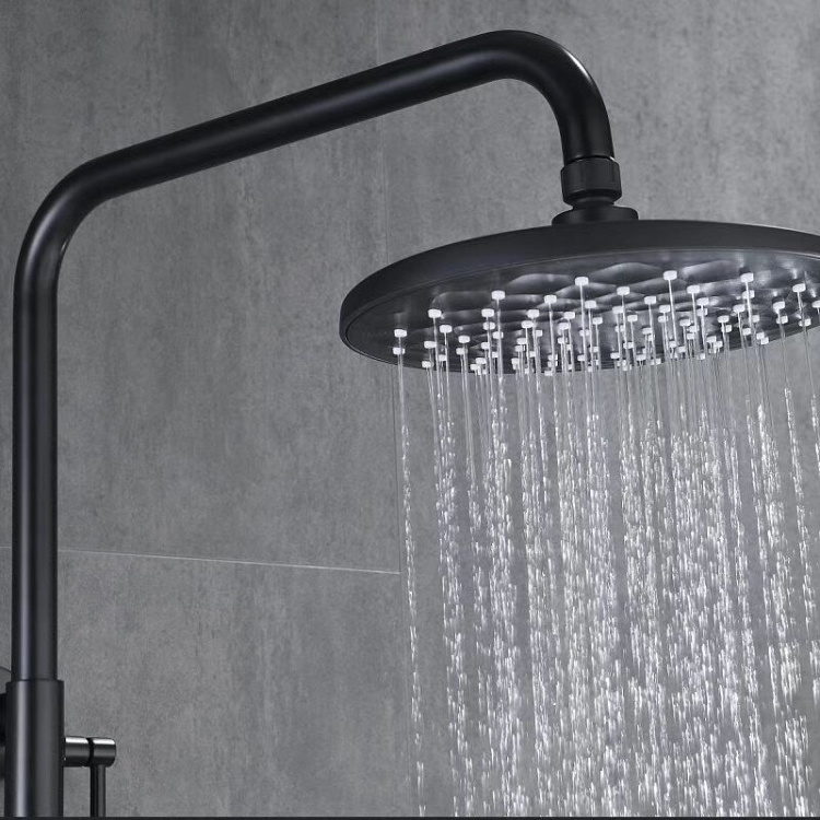 SANIPRO ready to ship portable shower head multi setting push button shower faucets