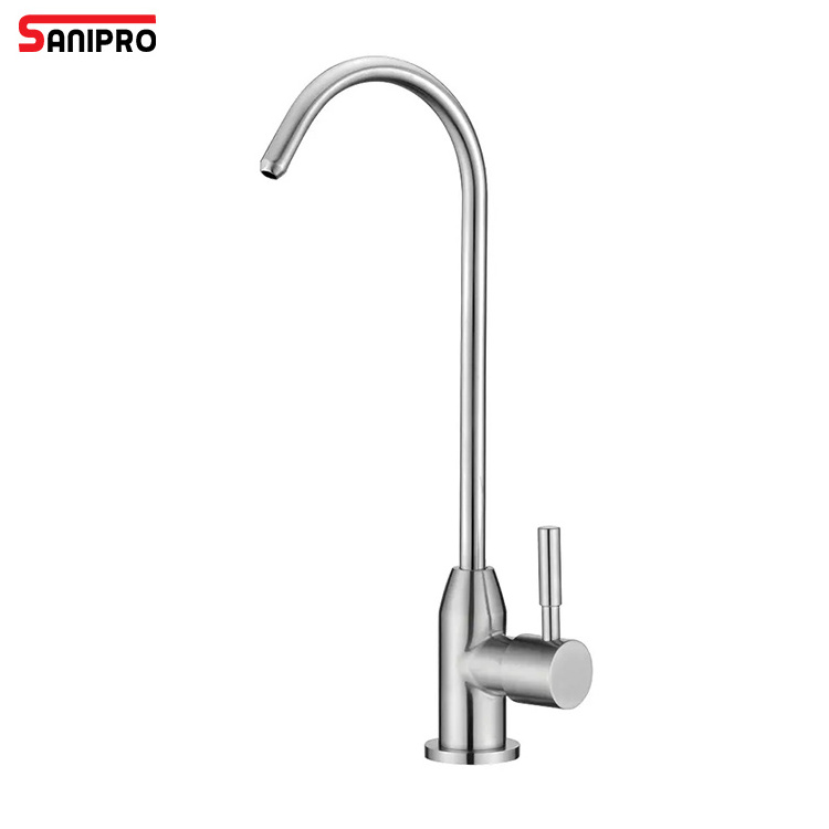 SANIPRO Lead-Free Drinking Water Tap 304 Stainless Steel Dispenser Filter Purifier Faucet