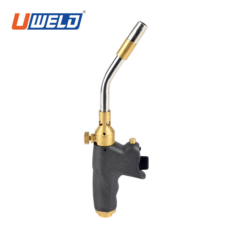 UWELD Economical Mapp Torch With Pencil Flame 320 Ergonomic Handle For Soldering Operation Gas Cutting Nozzle