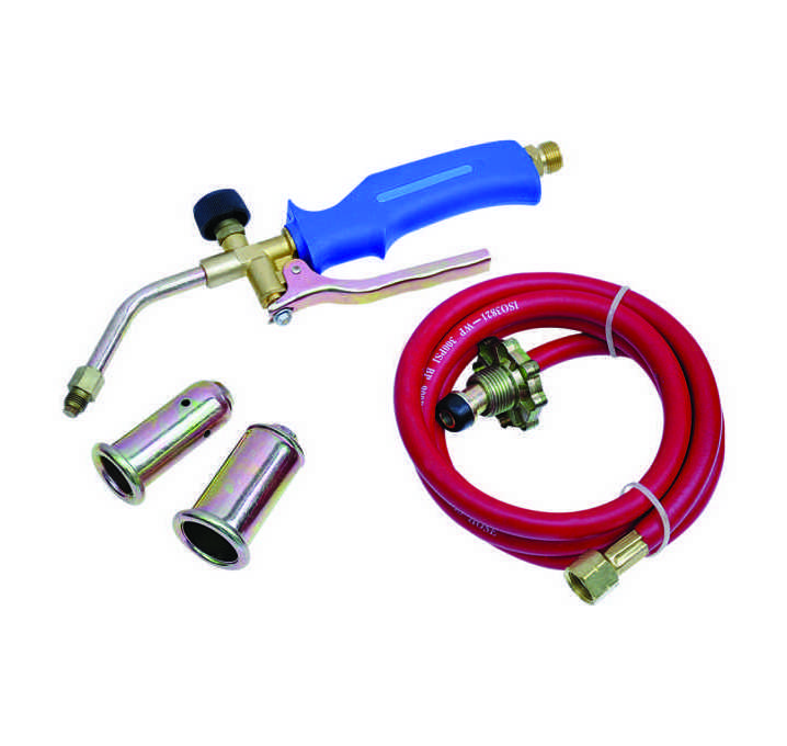 LGP Propane Butane Gas Heating Torch Burner Hose Regulator Roofers Plumbers Kit Hand soldering Set