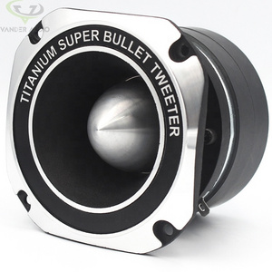 Large Power 600W Aluminum 1.75inch Coil High Compression Titanium Bullet Super Tweeter for Car home theatre