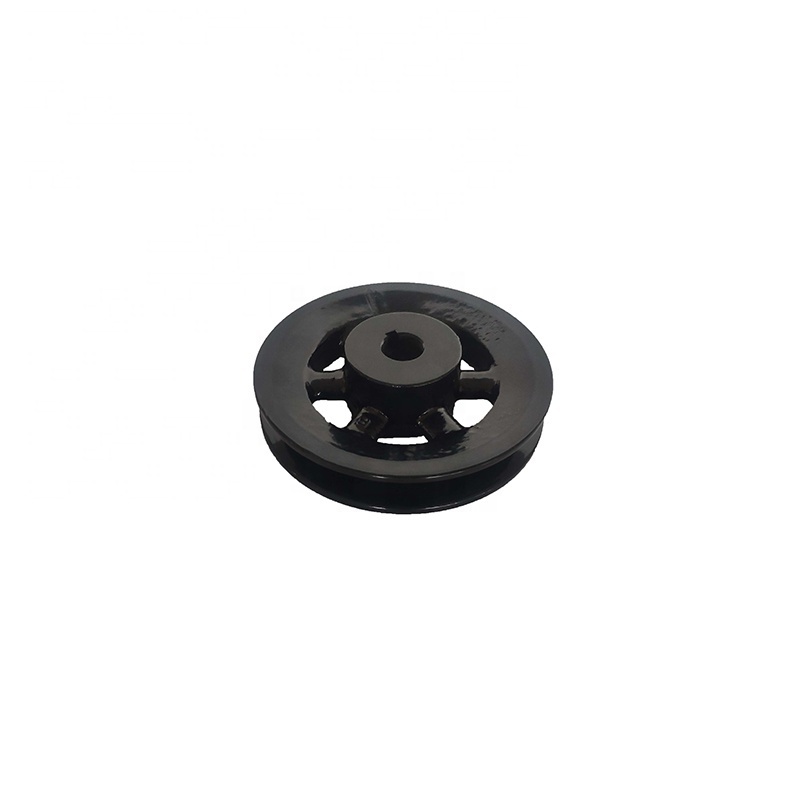 Factory Directly Sale v Belt Pulley Customizable Professional Cast Iron Belt Pulley flywheel