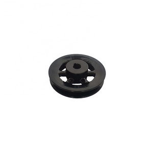 Factory Directly Sale v Belt Pulley Customizable Professional Cast Iron Belt Pulley flywheel