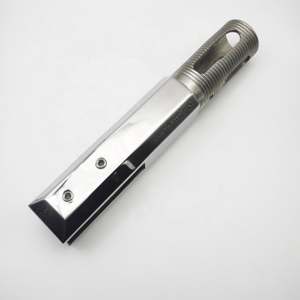 Duplex 2205 Stainless steel  Casting Square Core drilled Spigot for Glass Pool Fencing Glass Balustrade 50*50*280