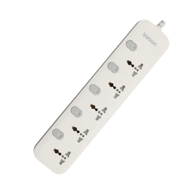 High quality 2m 3m electrical universal standard extension socket protection 4 outlet power strip socket household sockets