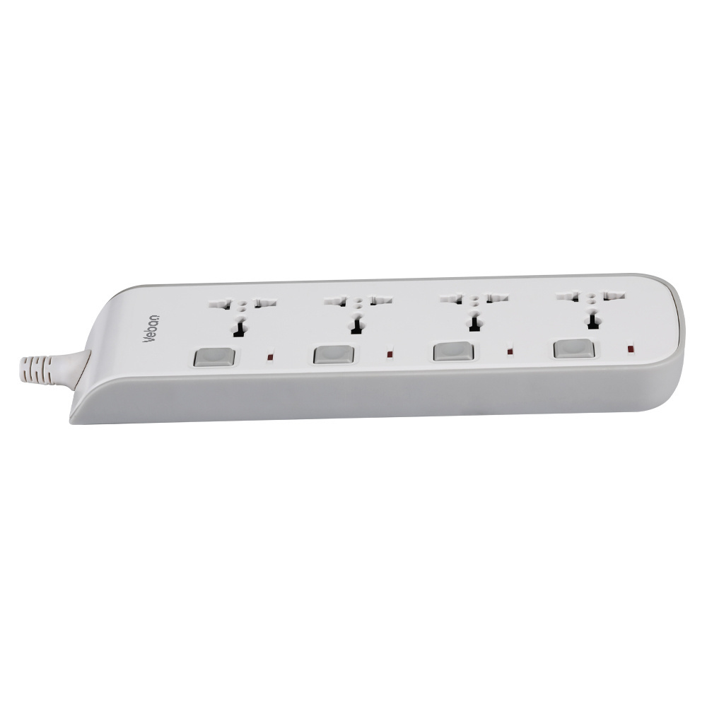 Thailand Myanmar Cambodia Nigeria universal socket 3-4-5-6 Way Electrical Power Strips Universal Outlet Extension Lead Socket