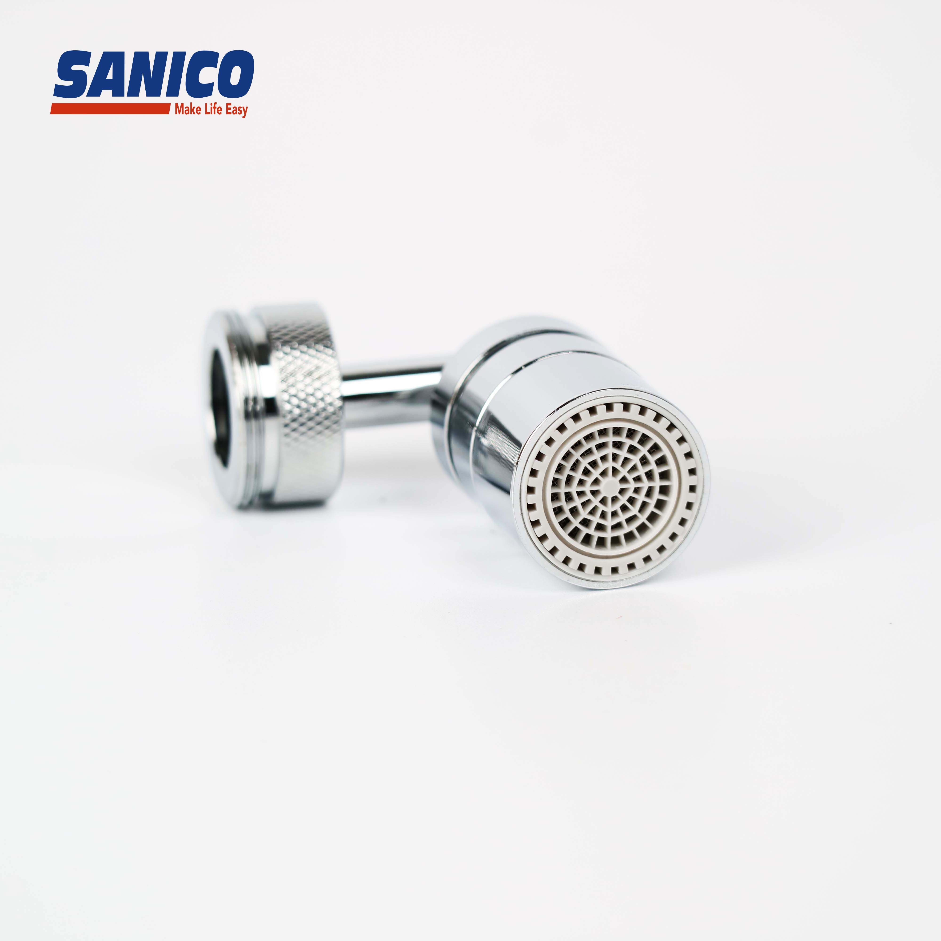 Universal Splash Filter Faucet 720 Degree Swivel Sink Tap Aerator Big Angle Touch Switch Brass Faucet Aerator