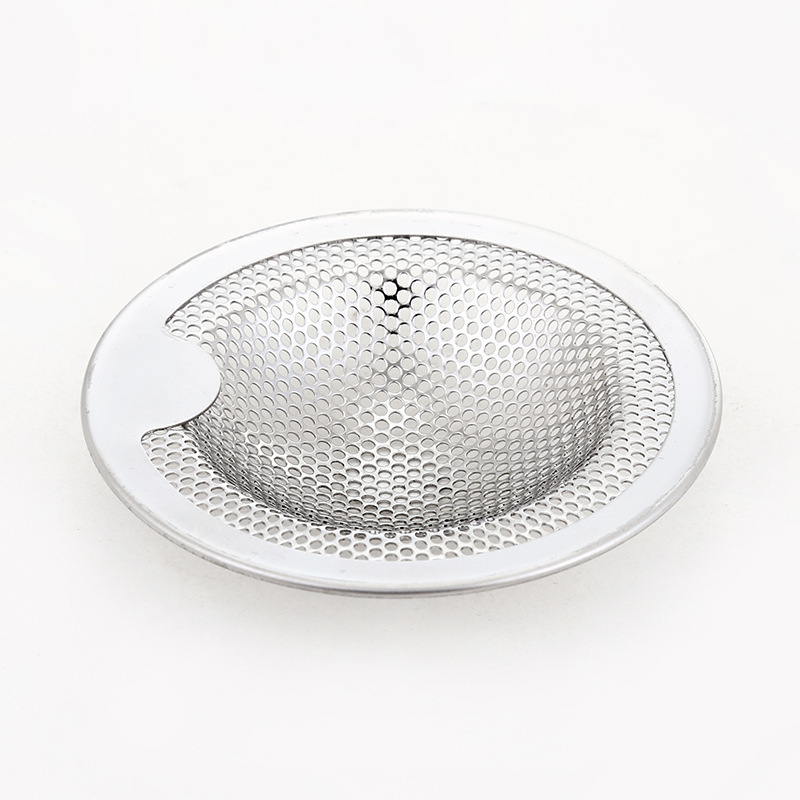 Stainless Steel Mesh Sink Basket Strainer, Kitchen Sink Drain Filter