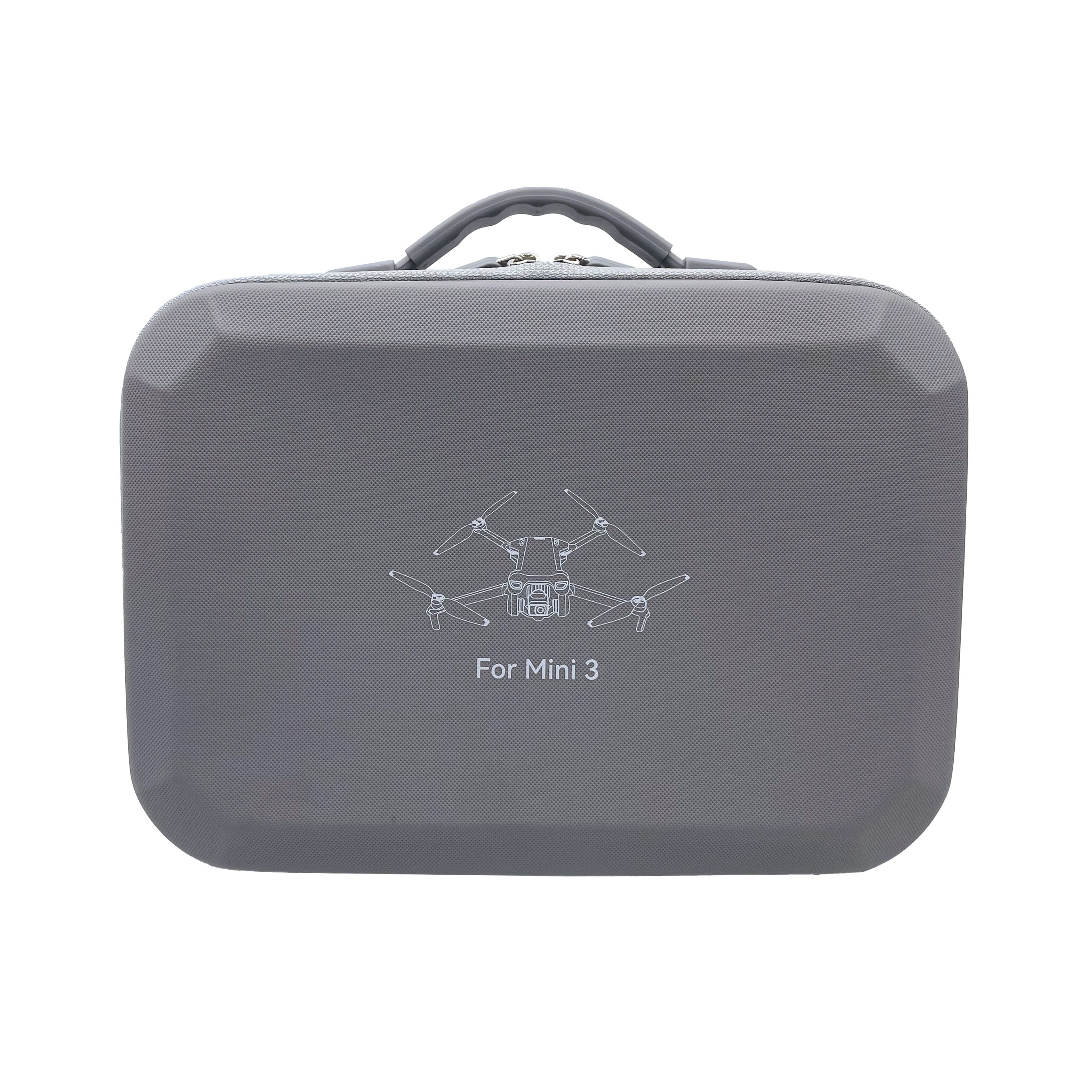 Factory Custom Mini 3 Rc Case Portable Pu Leather Storage Shoulder Bag For Dji Mini 3 Rc Drone Accessories