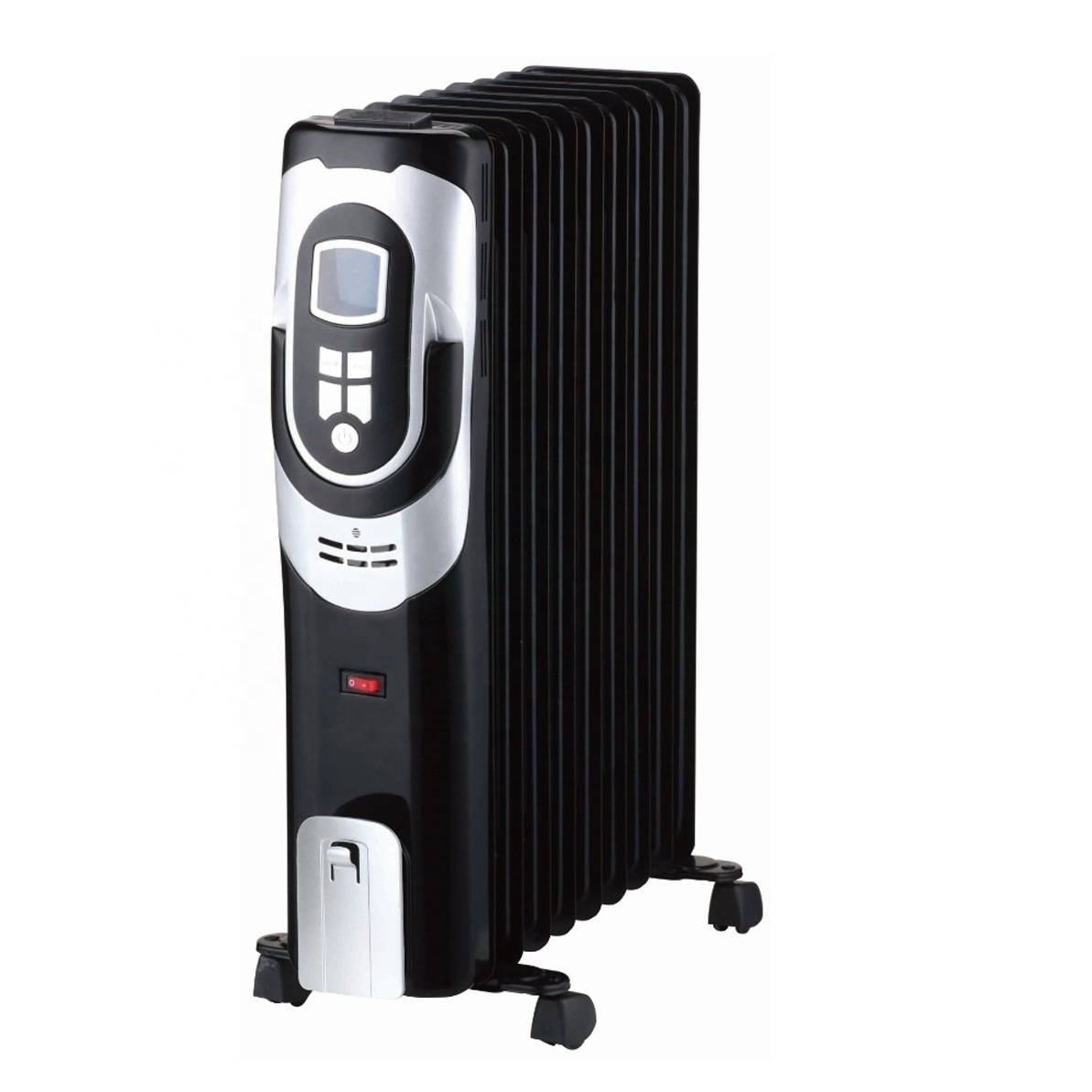 Warmstar High quality electric 1500/2000/2500W oil filled portable radiant burning heaters for indoor use with LCD display