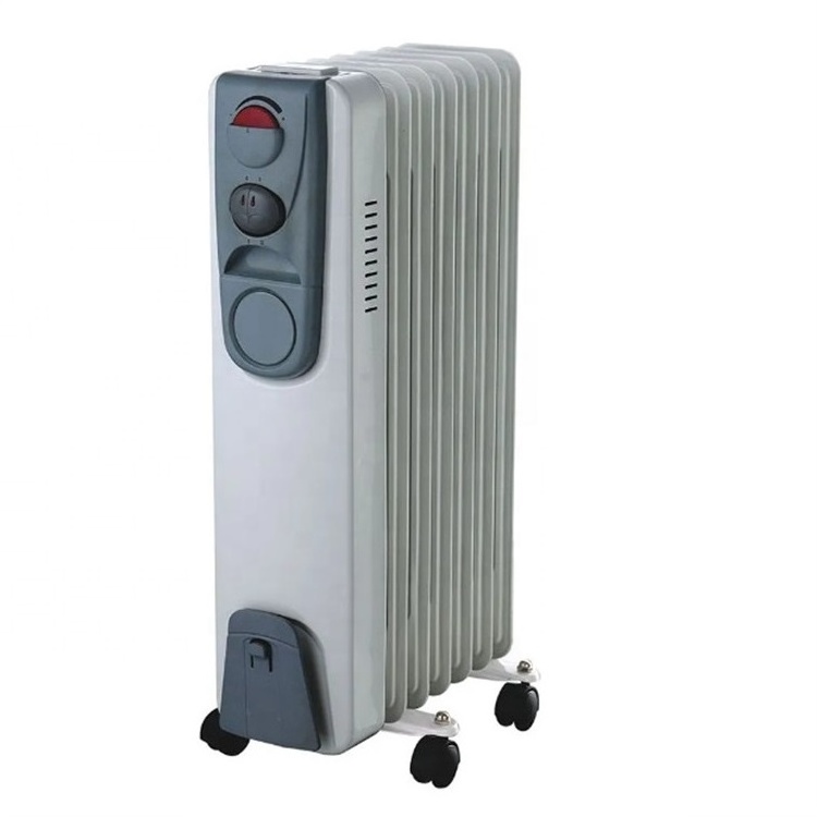 Quiet LED Display Kerosene Heater for Large Rooms 3 Temperature Settings with Remote Thermostat Oil Filled Radiators Indoor Use