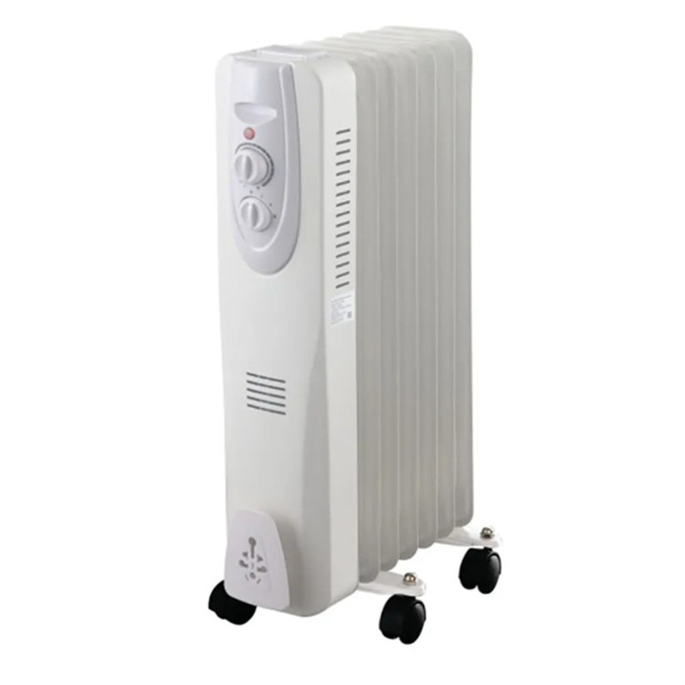 Quiet LED Display Kerosene Heater for Large Rooms 5 Temperature Settings with Remote Thermostat Oil Filled Radiators Indoor Use