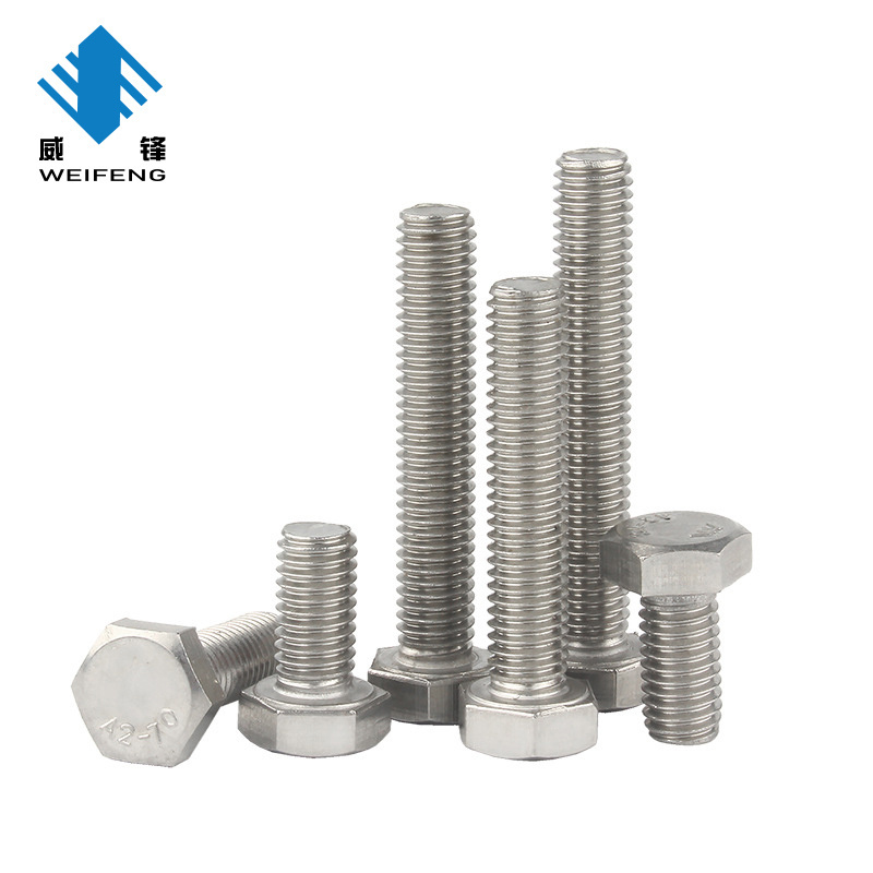 Bolt 6mm 16mm Ss 210 M13 G5 Gr5 Din933 Bolt 9mm Titanium 9/16 Hex Head Bolts M22x120 Stainless Steel Inox 316 E M12x45 10.9 Din