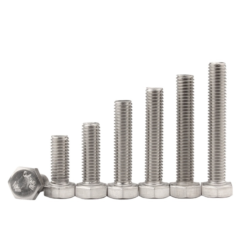 Bolt 6mm 16mm Ss 210 M13 G5 Gr5 Din933 Bolt 9mm Titanium 9/16 Hex Head Bolts M22x120 Stainless Steel Inox 316 E M12x45 10.9 Din