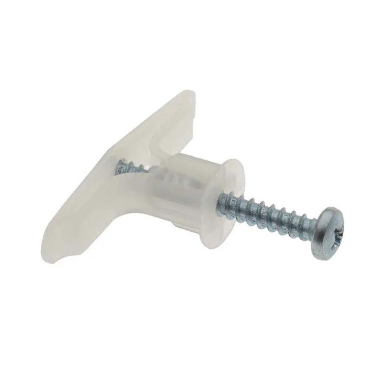 Drywall Nylon Plastic Gypsum Board Anchor Wall Plug Winged Butterfly Toggle Anchors Suppliers