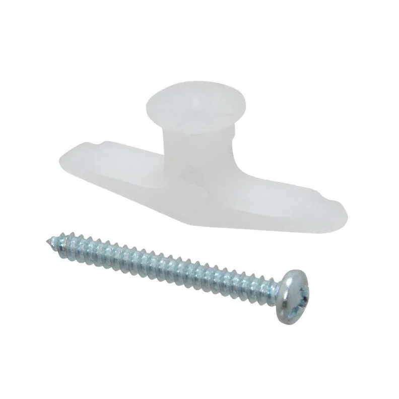 Drywall Nylon Plastic Gypsum Board Anchor Wall Plug Winged Butterfly Toggle Anchors Suppliers