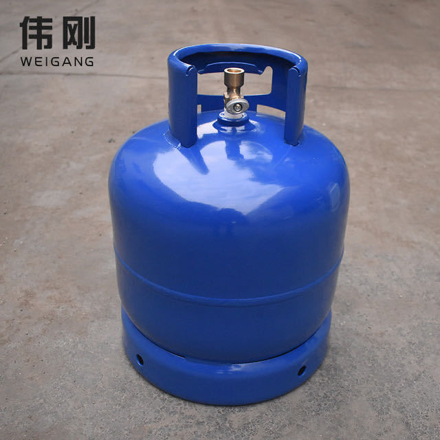 Zimbabwe 3kg Lpg Gas Cylinder for cooking ,Refillable lpg gas cylinder