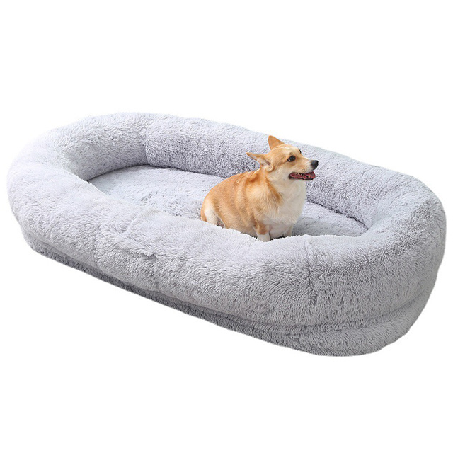 Luxury Pet Bed accessory Human Sofa Orthopedic Wooden Hammock Elevated Donut Rattan Wood Other Car Seat Foldable Mat For Dog Cat