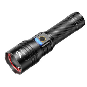 WETOP 1000 Lumens Strong Torch Rechargeable Outdoor LED Flashlight Tactical Camping Strong Flash Light