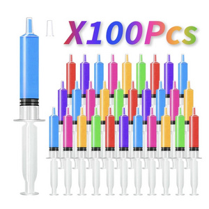 10ml Plastic Jello Shot Measuring Oral Syringe for Scientific Labs Feeding Pets