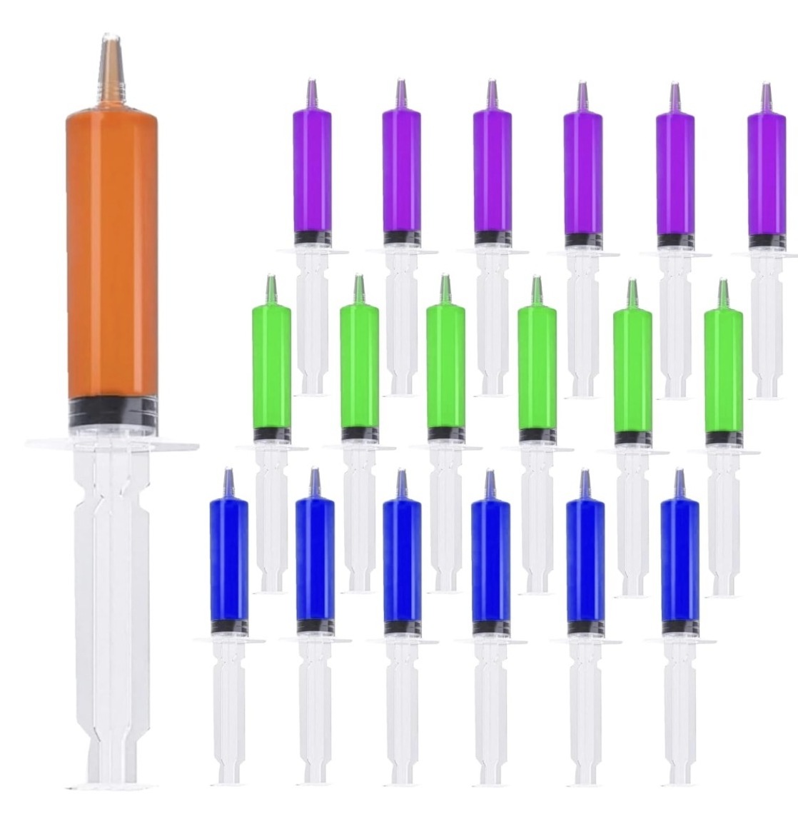 5 10 ml 5ml 10ml Small Plastic PP Food Grade Jello Shot Syringe With Tip Cap