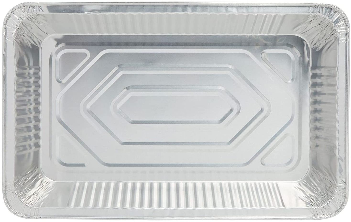 21x13 inch Full Size Aluminum Foil Pans Disposable Trays for Steam Table, Food, Grills, Baking, BBQ