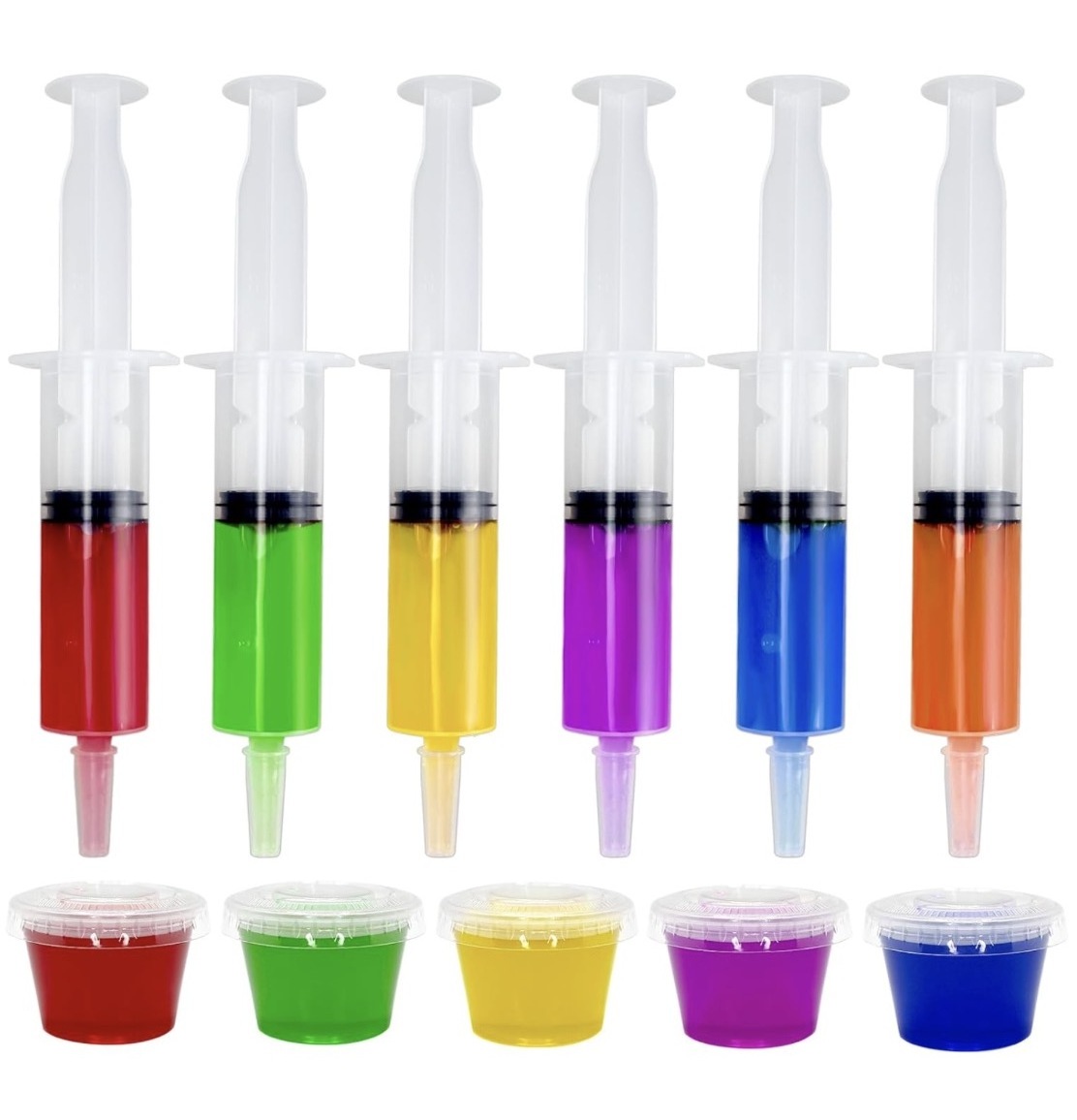 1.5OZ 1.5 OZ or 2oz Jello Shot Party Syringe With Cap And Holder  Very Cheap Price