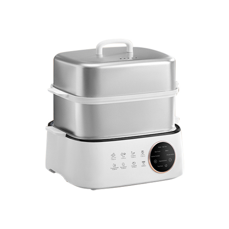 Multi Purpose 1 2 3 Layer Kitchen Digital Smart Warmer Cooker Fish Corn Milk Egg Dim Sum Dumpling Food dim sum electric steamer