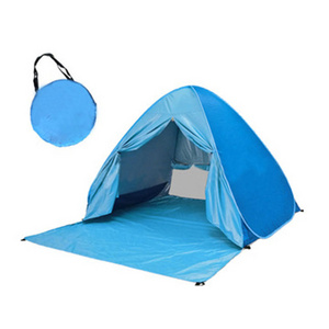 Outdoor Beach Umbrella Sun Shelter Automatic Pop Up Beach Tent for Beach