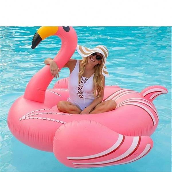 Hot Sale 75inch large inflatable flamingo pool float