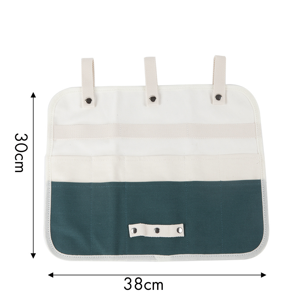 Folding Outdoor Oxford Camping Picnic Tableware Storage Bag Cutlery Organizer for Backpack BBQ Travel Hanging Outdoor Tool Bags