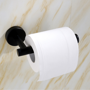 2023 New Kitchen Stainless Steel Paper Towel Holder with Damping Effect Bathroom One Hand Operation Toilet Paper Holder