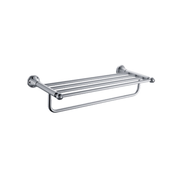 Towel Hanger Towel Shelf with Double Towel Bars for Bathroom and Lavatory,SUS 304 Stainless Steel Wall Mount Tower Holder Racks