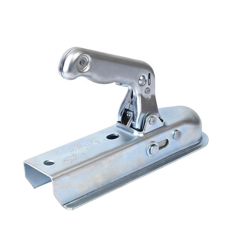 Square Tube European Trailer Coupler, 800KG trailer Coupler lock