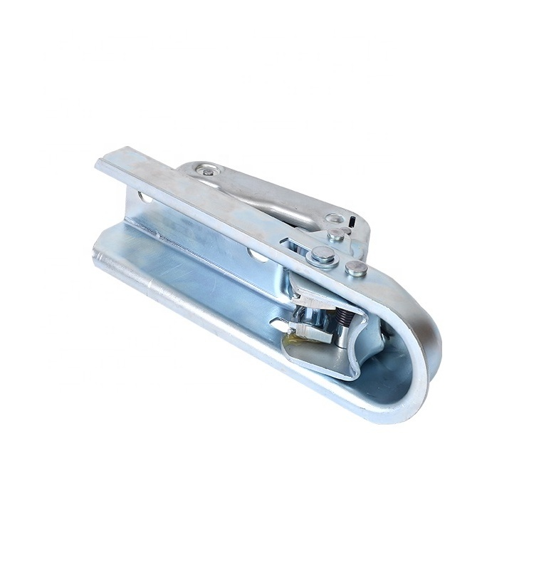 Square Tube European Trailer Coupler, 800KG trailer Coupler lock