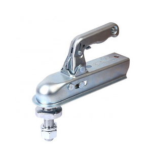 Square Tube European Trailer Coupler, 800KG trailer Coupler lock