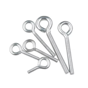 OEM Wholesale customized long small carbon steel stainless steel bolt threaded eye bolt